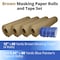 Idl Packaging 12in x 60 yd Masking Paper and 1 1/2in x 60 yd Painters Masking Tape, for Covering, 4PK 4x GPH-12, 4463-112 - alternate 6